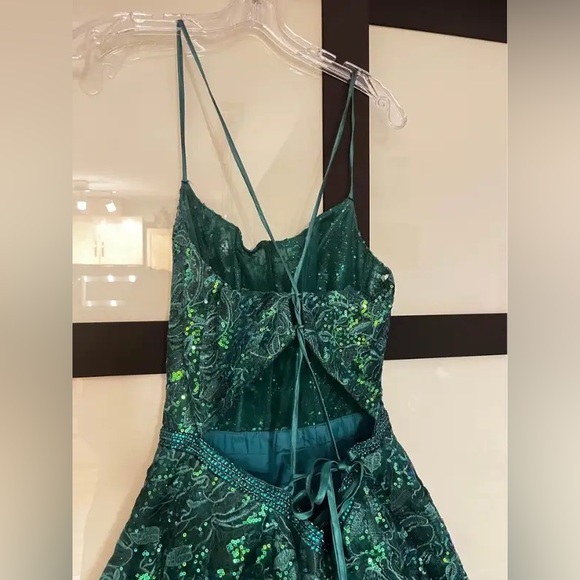 Brand New Emerald Gown - Picture 2 of 3